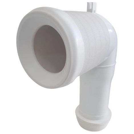 Curva Tecnica Regolabile da cm 5 a 12 per Wc di Ceramica Catalano