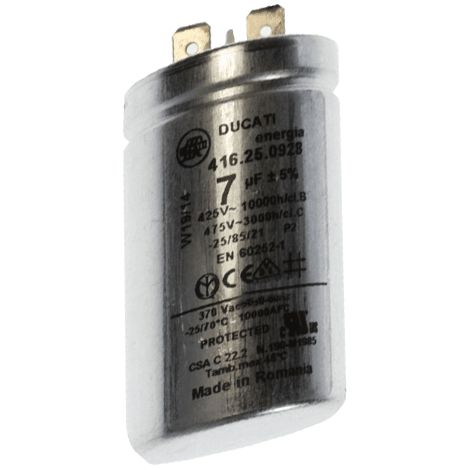 CONDENSATEUR PERMANENT 7 MF POUR CLIMATISEUR DOMETIC - 3866001526 (1/2)