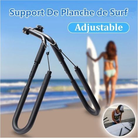 Support de planche de surf pour vélo - Noir - Convient à la plupart des modèles de vélos (1/4)