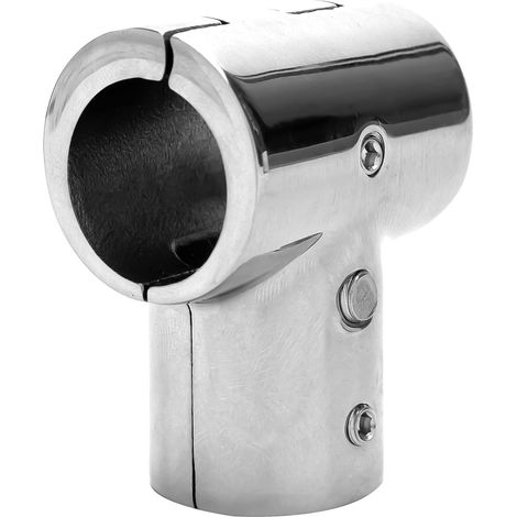 Rampa per imbarcazioni a forma di T a 90 gradi in acciaio inox 316 per tubi da 25 mm (1/5)