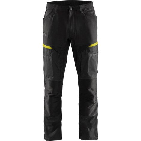 Pantalon de travail stretch 1456 - Marine foncé/Noir XS - FR(38) - SE(C44) - Standards (1/4)