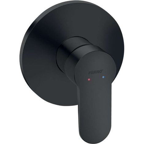 Novaservis Ferro Nostris - Unterputz-Armatur, mit Körper, schwarz BNS7PABL (1/2)