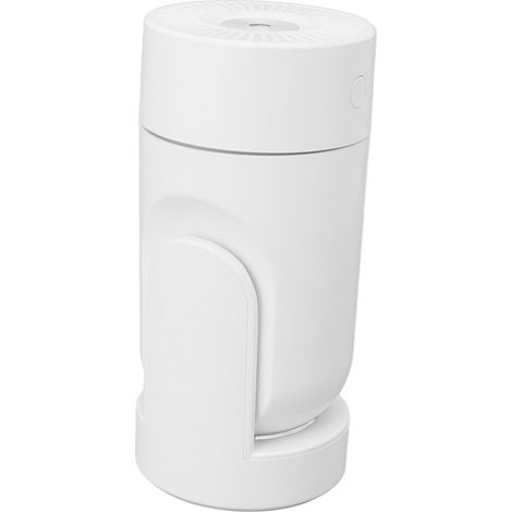 Mini humidificateur portable à brumisation automatique par vibration de la tête, compatible USB, avec brume fraîche, idéal pour la chambre ou le bureau (blanc). (1/5)
