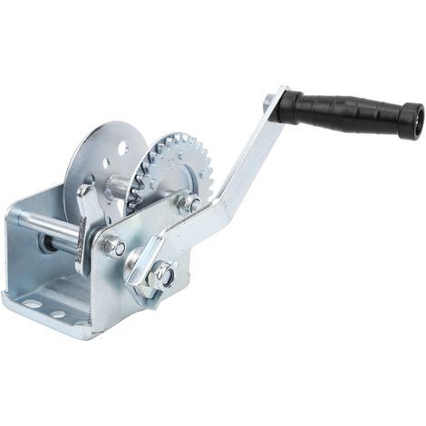 Hand Crank Pulling Winch, Max Load 600LBS, Cable Not Included (1/5)