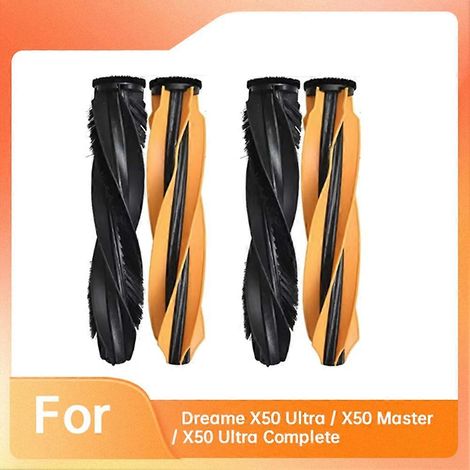 4-teiliges Hauptbürsten-Set für Dreame X50 Ultra / X50 Master / X50 Ultra Complete Staubsauger