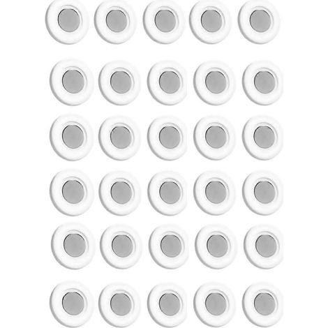 Lot de 30 supports magnétiques pour télécommandes, organisateur de télécommandes (1/5)