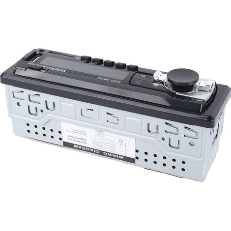 12-V-Autoradio mit MP3-Player, Bluetooth, Freisprecheinrichtung, FM-Radio und Fernbedienung (1/5)