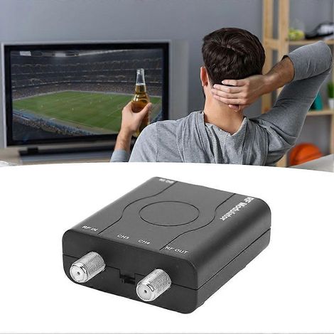 Convertisseur TV portable domestique compatible HDMI vers modulateur RF 1080p HDR61 NTSC/VHF avec contrôle PLL pour la transmission de signaux haute définition (1/4)