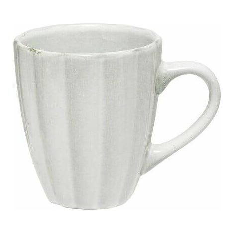 Aude Keramikbecher, 370 ml, hellgrün, gefräst