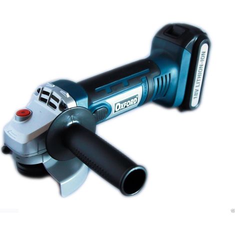 Trade Shop - Smerigliatrice Angolare A Batteria Litio 18 V Flex Professionale Per Disco 115mm -