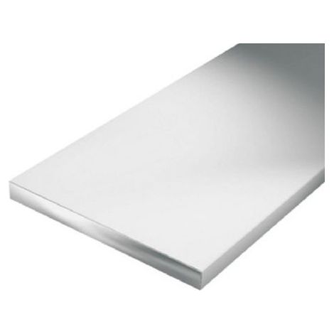 Plano / barra aluminio 2000/15x2mm plata (1/2)