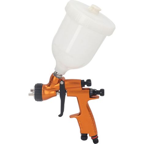 Farbspritzpistole für gleichmäßige, feine Zerstäubung, Sektorform-Sprühkopf, 1/4-Zoll-Lufteinlass, geeignet für Möbel, Autos und Holzprodukte (1/5)
