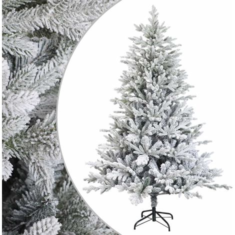 Künstlicher klappbarer Weihnachtsbaum 120 cm PVC und Metall vidaXL (1/5)