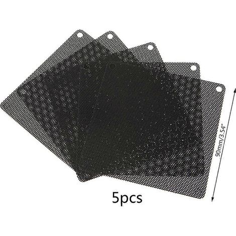 Filtre à poussière DIY pour ventilateur de refroidissement d'ordinateur PC - Grille anti-poussière pour châssis de refroidisseur (1/5)