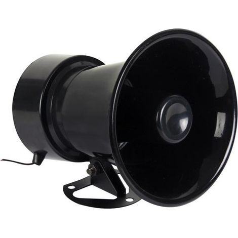 Sirène électronique 6-14vcc - 20w