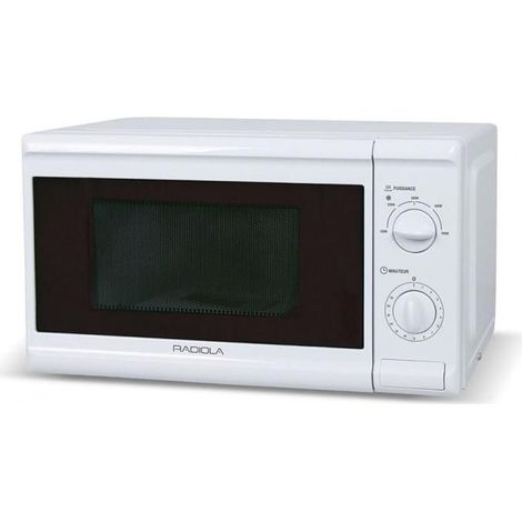 Micro-ondes - RADIOLA - RAMW2120SMW - 20 L - 700 W - Blanc (1/5)