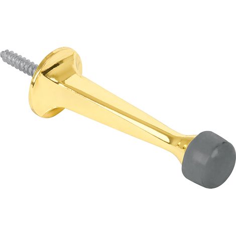 Tope recto para puerta - Latón