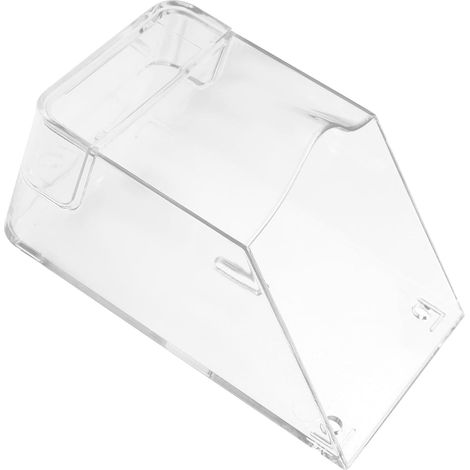 Wasserdichte Abdeckung für den Türklingelknopf, transparente Schutzabdeckung, kabellos, zur Wandmontage, Schutzabdeckung für Steckdose (1/4)
