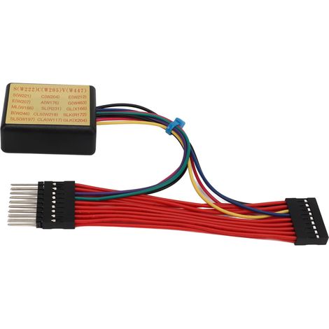 CAN 18-in-1 Hitzebeständiger Innenraumfilter für Mercedes-Benz W222 W205 W447 W221 W204 W212 W207 W176 W463 W166, Premium-Austauschset, kompatibel mit verschiedenen Modellen (1/5)