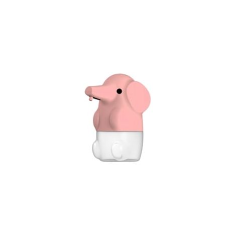Automatischer Schaumseifenspender, USB-aufladbar, intelligenter Sensor/Elefanten-Design (rosa) - AquaForge (1/5)