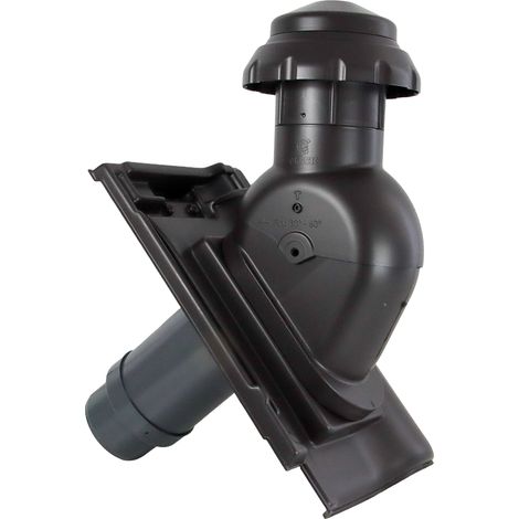 Aura-Lüfter DN 125 anthrazit matt passend für Braas Rubin 9 V (1/4)