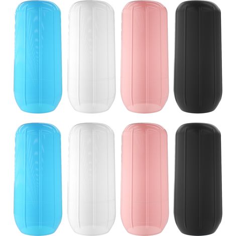 Etui Silicone Élastique Voyage Reusable 8pcs Couverture Anti Fuite pour Flacon Toiletry Container Shampoo Gel Douche (1/5)