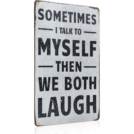 Metal Sign Wall Decoration Living Room Bathroom Poster 20x30cm (1/2)