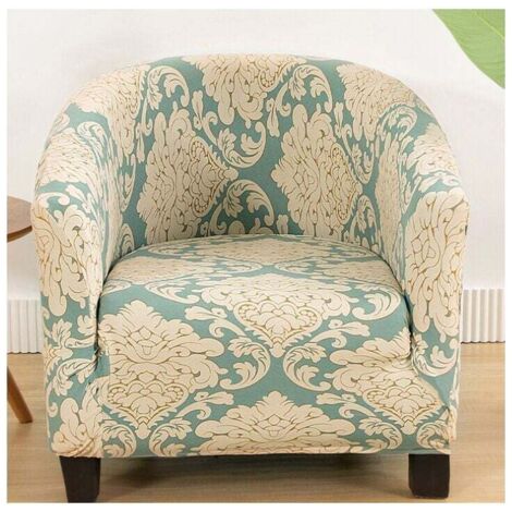 Main model 1 1 Seater Convertible Armchair Cover, Chesterfield Stretch Toad Armchair Cover, Washable Club Lounge Armchair Cover (1/4)