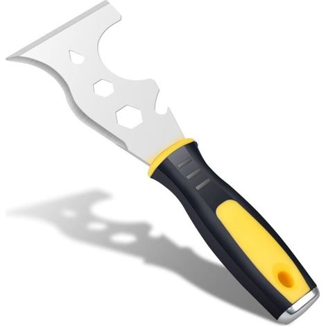 13 in 1 Stainless Steel Painter's Tool, Paint Scraper, 13 in 1 Multifunctional Painter's Tool, Straight Scraper, Curved Scraper, Nail Remover (1/5)