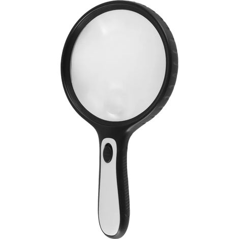 Loupe, loupe LED, loupe lumineuse, loupe à 4 LED, loupe de poche lumineuse à LED, loupe de poche lumineuse (1/5)