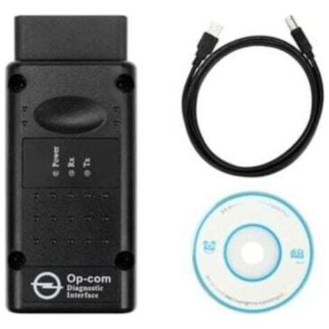 OPCOM 2012V CAN OBD2 USB Diagnosegerät Firmware V1.99, Schwarz (1/4)