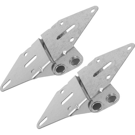 2 Charnières en Fer pour Porte de Garage Kit (1/5)