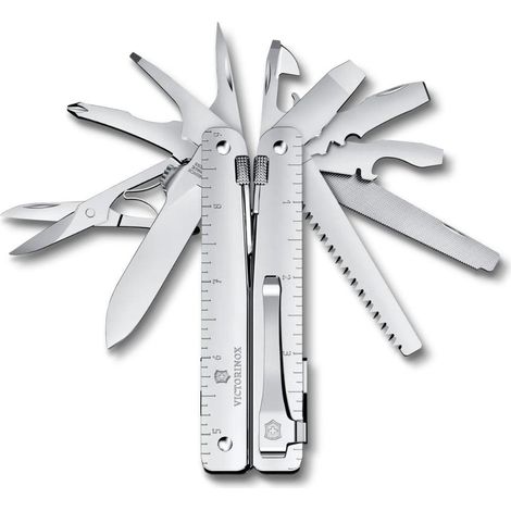 Victorinox Swiss Tool MX Clip multifunción plateado (1/2)