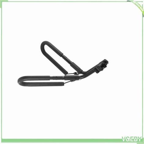 Fafeicy Porte-vélos pour planche de surf Support de planche de surf pour vélo, support de transport robuste sport decoration Noir (1/5)