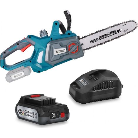 Akku-Kettensäge KS CS20V-12 + KS C24A + KS 20V2-1 (1/2)