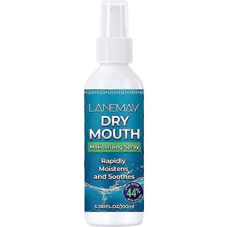 Spray buccal au xylitol pour une haleine fraîche à la menthe. stimule la salivation. soulagement prolongé. hydrate et apaise. 100 ml (1/5)