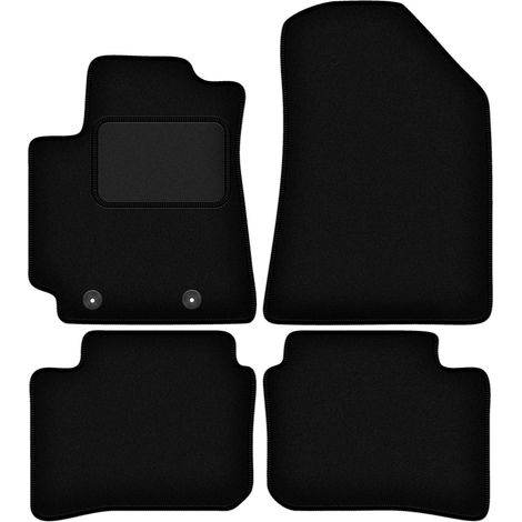 Tapis en velours noir pour Hyundai i10 III à hayon (2019-)