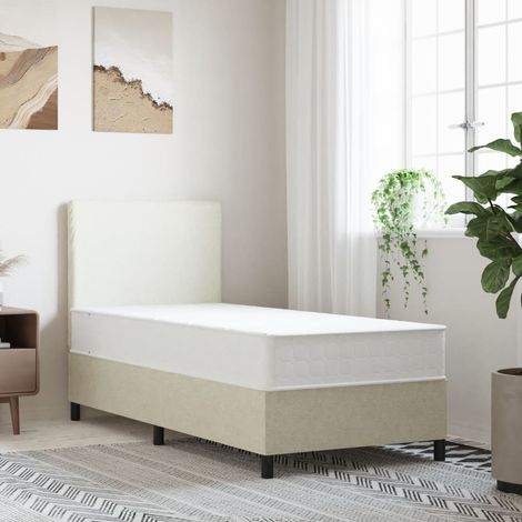 Matratze mit Taschenfederkern mittlere Härte 90x200 cm