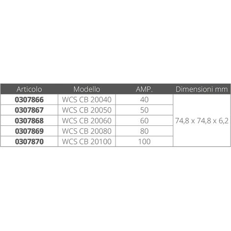 Dispositivo di comando Quick Italy anchor winch control 50a 50A IP67