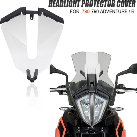 Protection de phare en acrylique neuve pour moto 790 Adventure/R/ADV