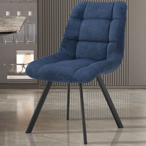 Chaise Lizzy  52 x 62 x 89 cm  Bleu (1/5)