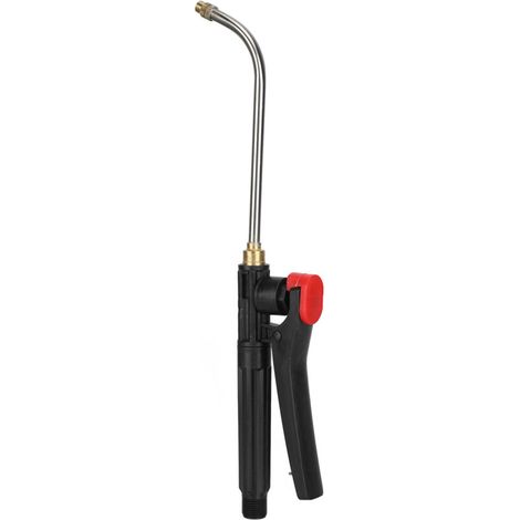 Lance de Pulvérisation Agricole G3/8 avec Embout en Cuivre Curvé et Atomisation Fine (1/4)