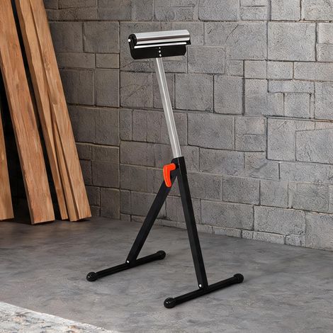 Support à rouleau pliable et réglable en hauteur avec manivelle (1/5)