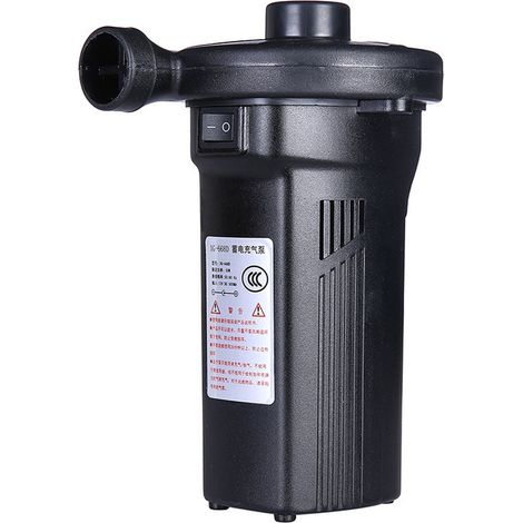 Electric air pump, 110V240V, XG-668D Pool inflation and deflation accessory, long version [without vehicle cable].--DTEKGAZ