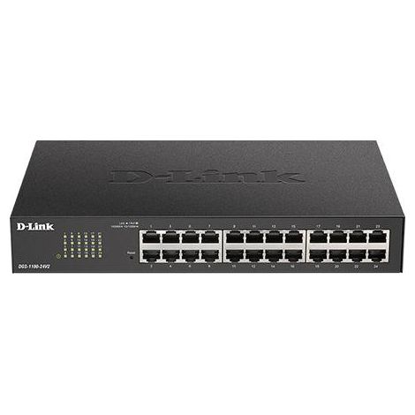 D-Link DGS 1100-24V2 - Switch - intelligente - 24 x 10/100/1000 - desktop, (1/4)