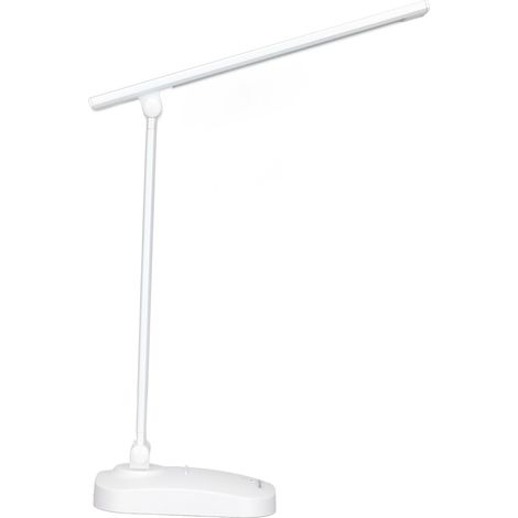 LED-Tischleuchte mit Augenschutz, faltbar, 3 Farbtemperaturen, USB-aufladbar, für Tisch, Werkbank, Nähtisch (1/5)