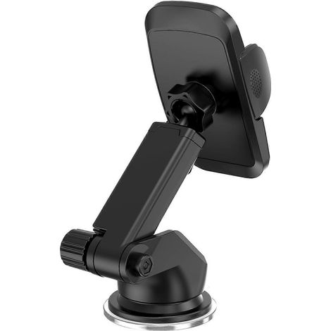 Support téléphonique universel pour voiture, pivotant à 360°, ventouse rétractable, support pour smartphone de voiture (1/4)