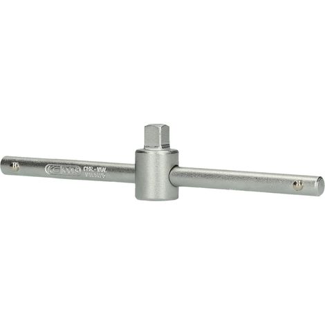 1/4" Impugnatura a T c.leva scorrevole,110mm (1/3)