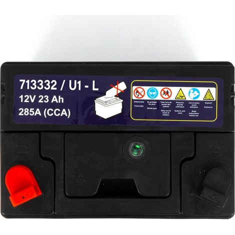 Batterie Kyoto pour motoculture U1-L 12V 23Ah sans entretien