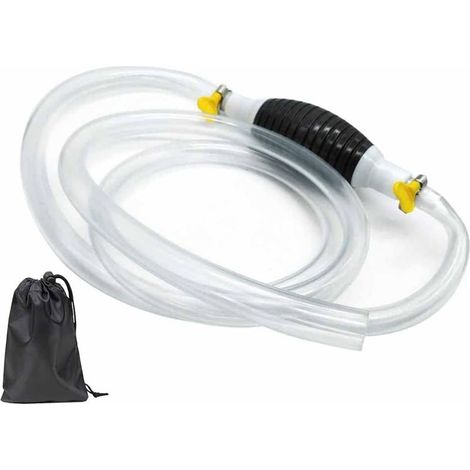 Pompe a eau Manuelle, Pompe Manuelle Siphon Essence, Pompe Carburant, Avec 2M ​Tuyau Pompe de Transfert Carburant Gasoil (1/5)
